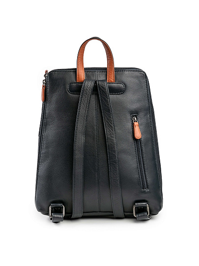 Рюкзак Dr.Koffer из натуральной кожи синий