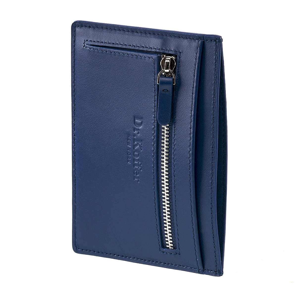 Кошелек Dr.Koffer из натуральной кожи синий