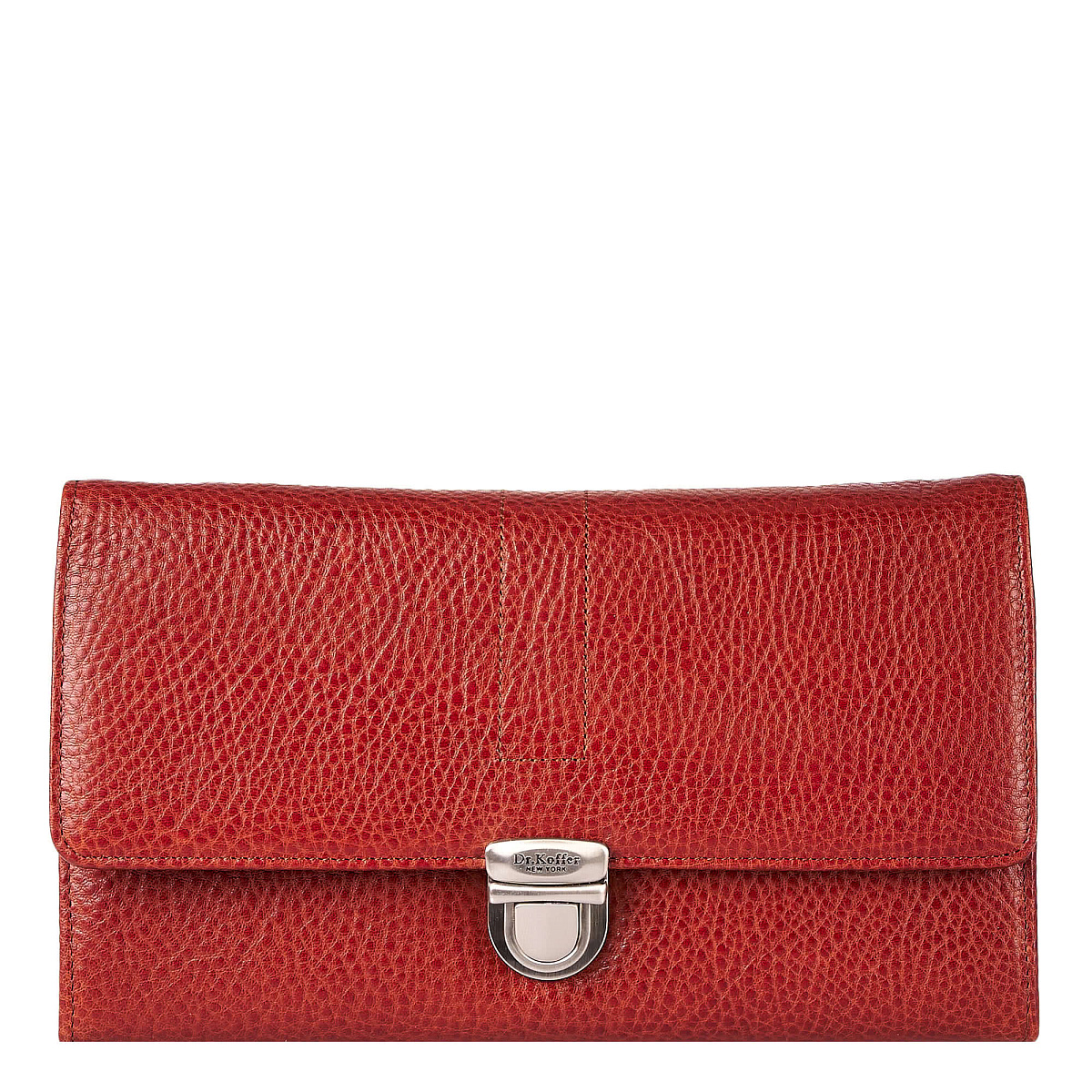 Сумка барсетка из натуральной кожи Dr. Koffer коричневая