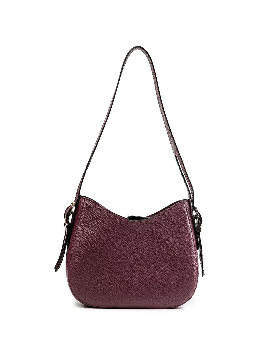 Женская сумка Dr.Koffer из натуральной кожи бордовая