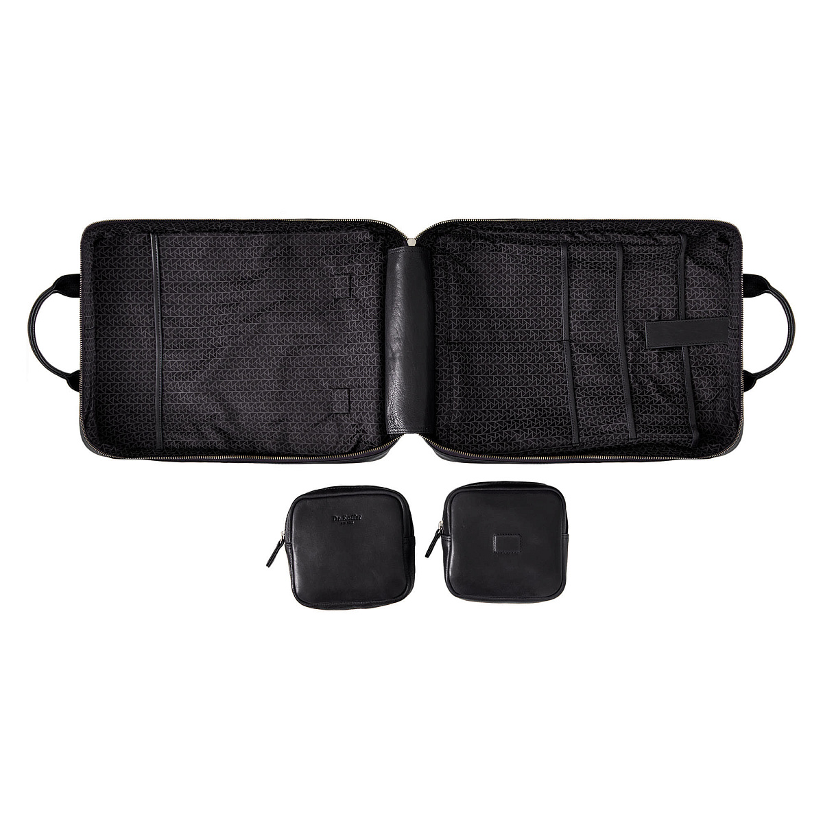 Рюкзак Dr.Koffer из натуральной кожи черный