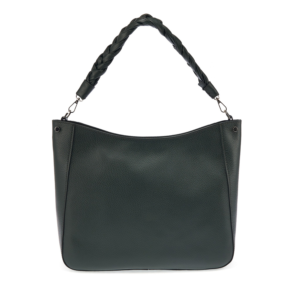 Женская сумка Dr. Koffer из натуральной кожи зеленая