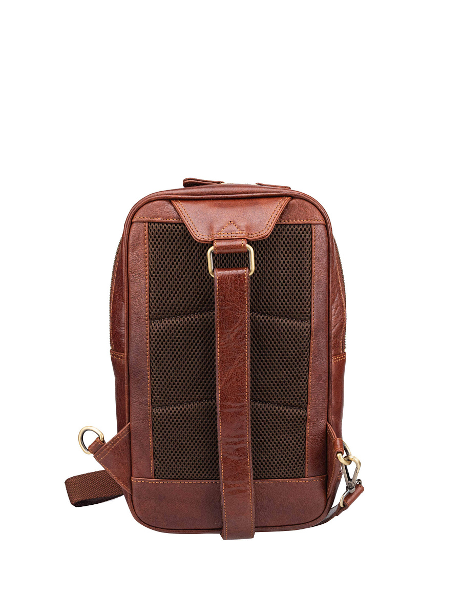 Рюкзак Dr.Koffer из натуральной кожи светло-коричневый