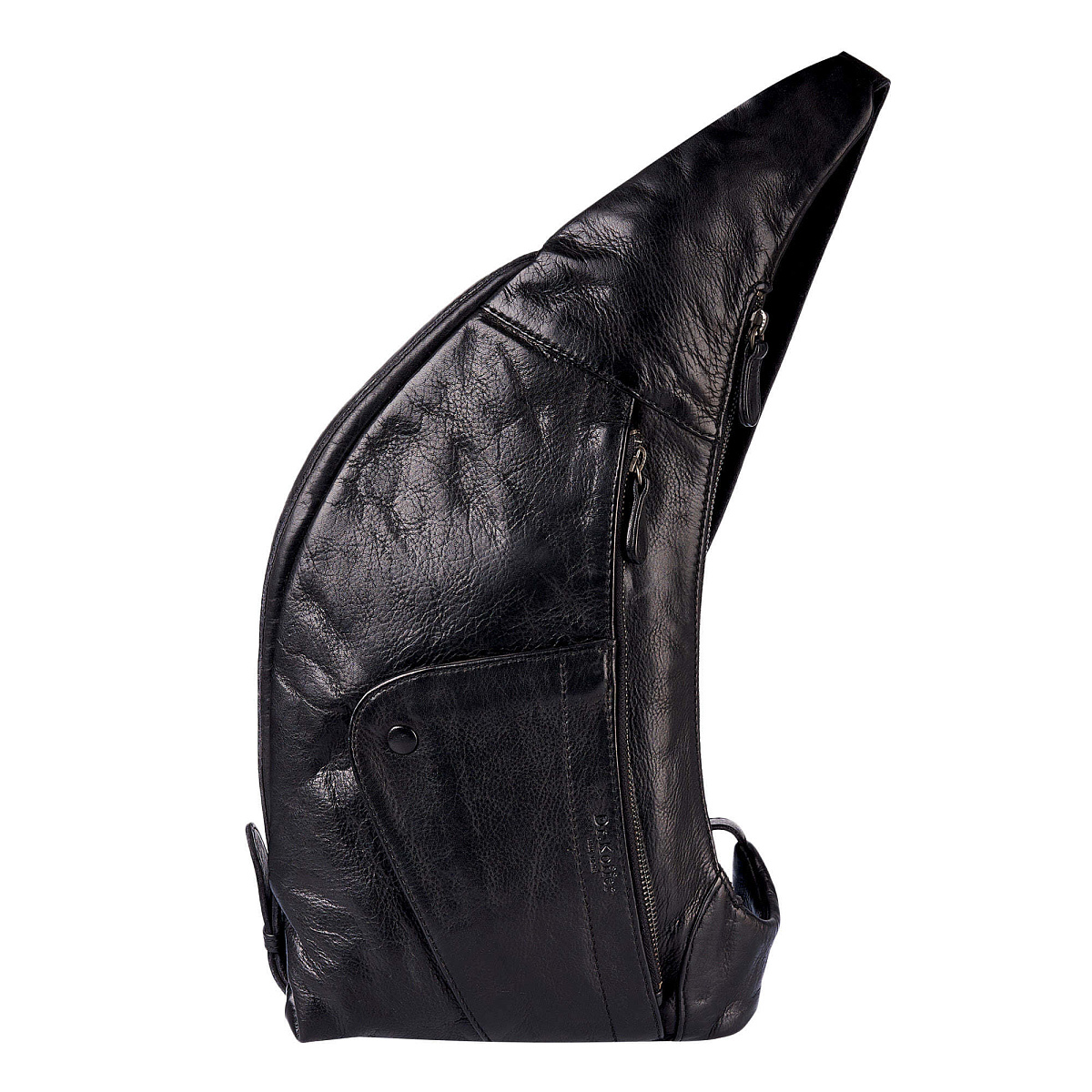 Рюкзак Dr.Koffer из натуральной кожи черный