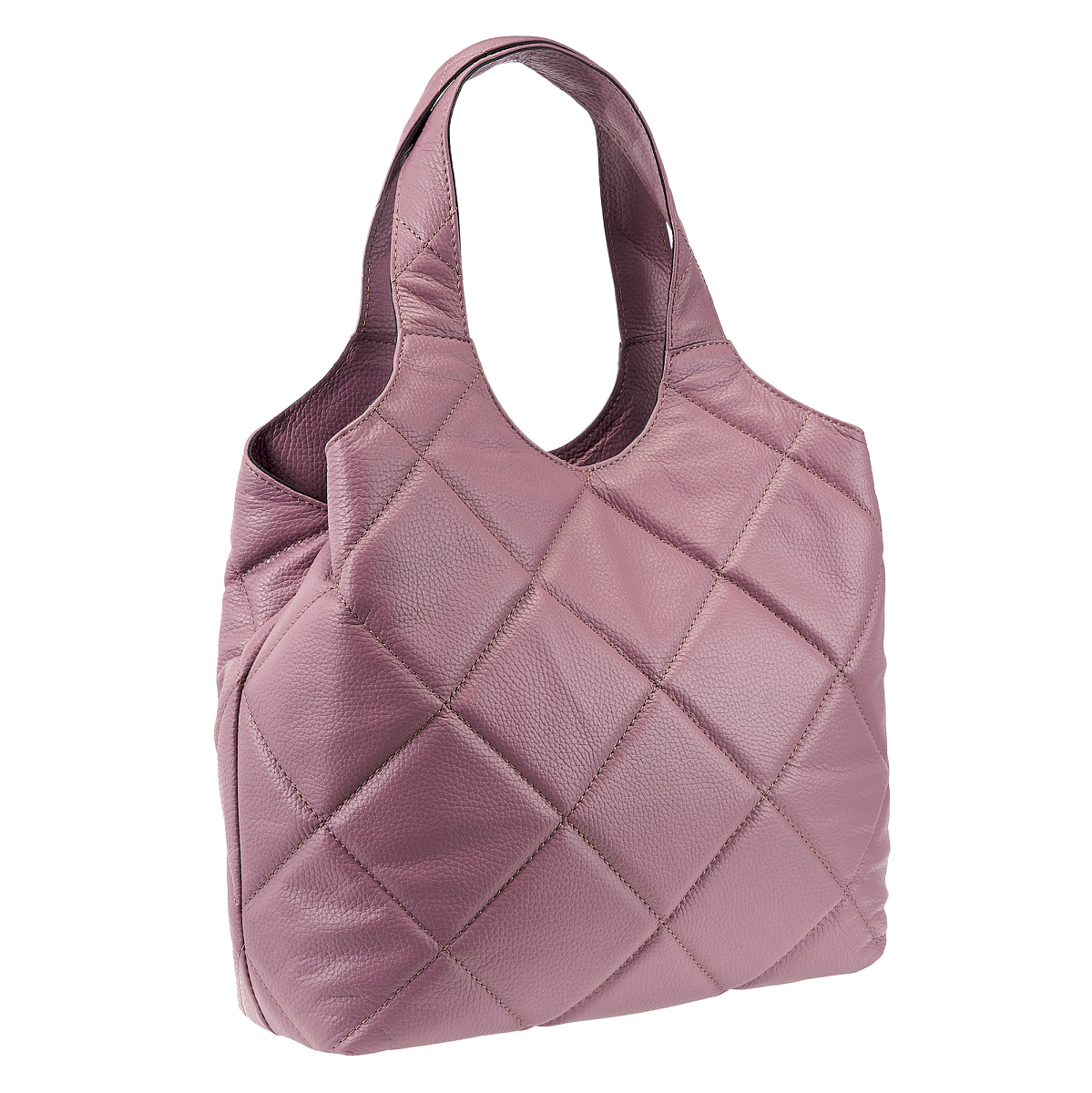 Женская сумка Dr. Koffer из натуральной кожи розовая