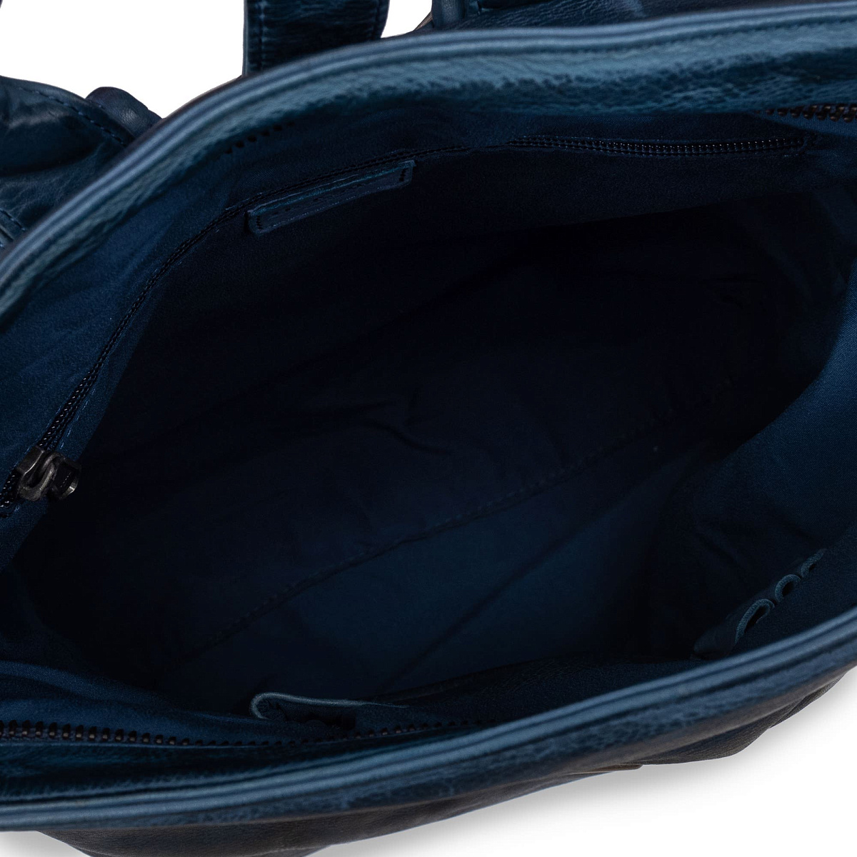 Рюкзак Dr.Koffer из натуральной кожи синий