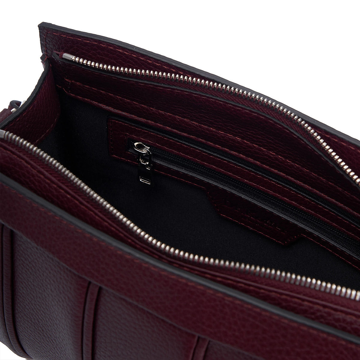 Женская сумка Dr. Koffer из натуральной кожи бордовая