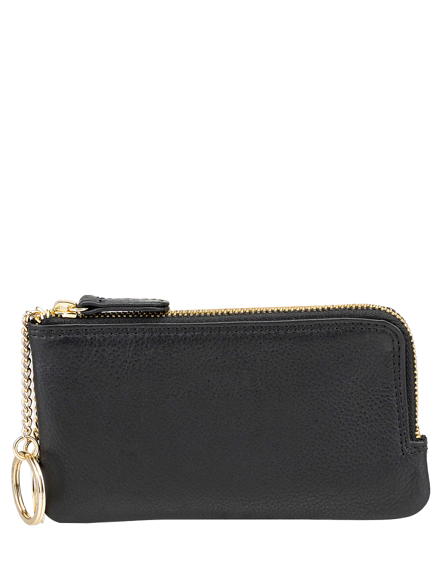 Ключница Dr.Koffer из натуральной кожи черная