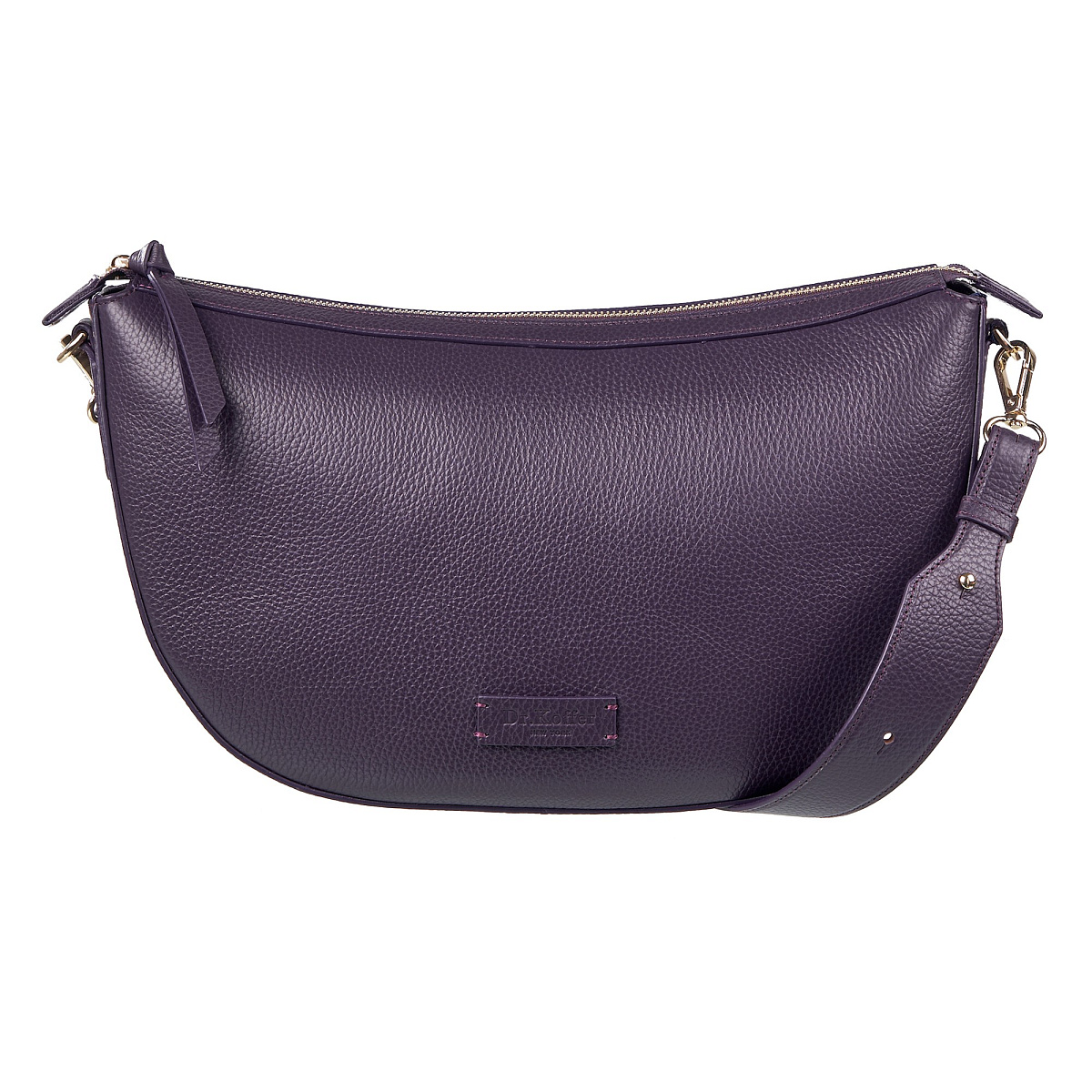 Женская сумка  Dr. Koffer из натуральной кожи фиолетовая