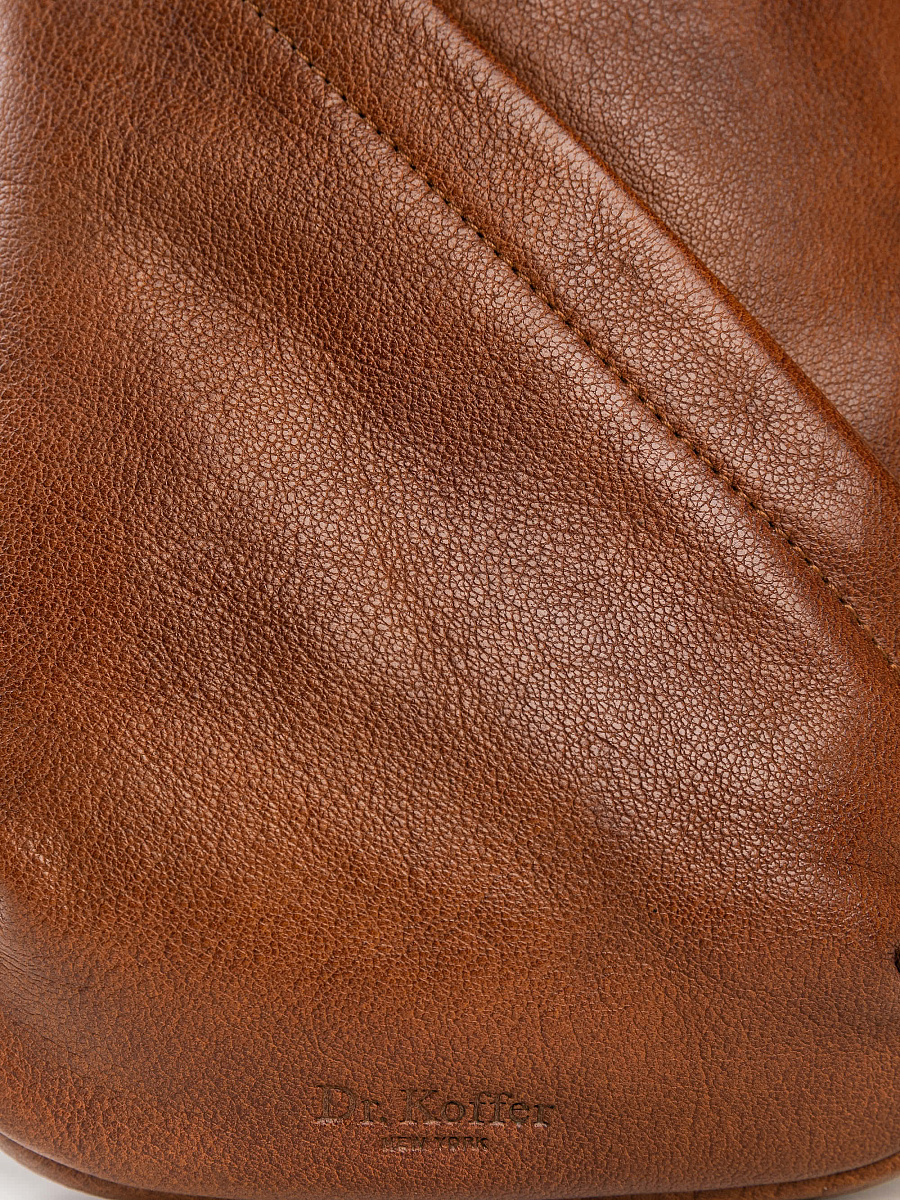 Рюкзак Dr.Koffer из натуральной кожи коричневый