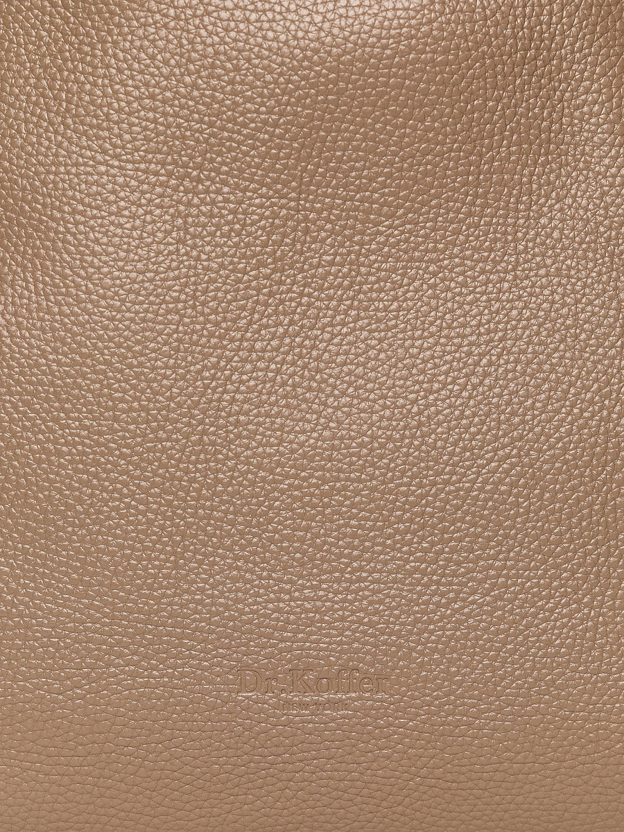 Женская сумка Dr. Koffer из натуральной кожи коричневая