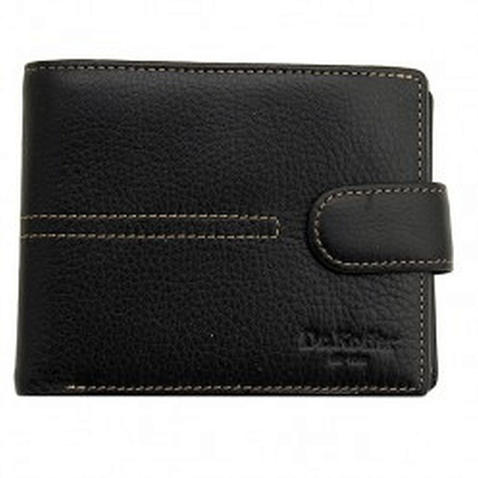 Портмоне Dr.Koffer из натуральной кожи черное