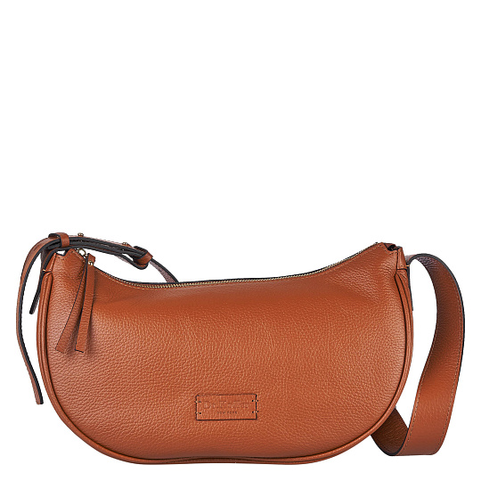 Женская сумка Dr. Koffer из натуральной кожи коричневая