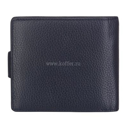 Портмоне Dr.Koffer из натуральной кожи синее
