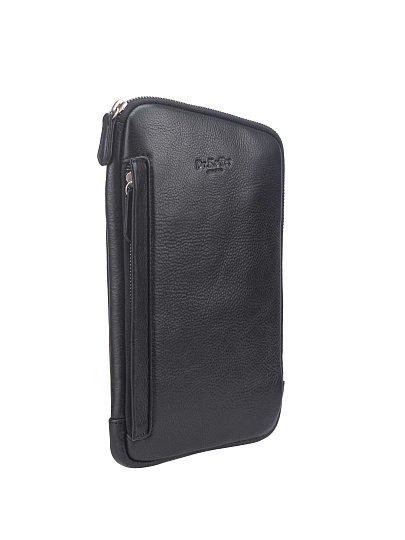 Рюкзак Dr. Koffer из натуральной кожи черный