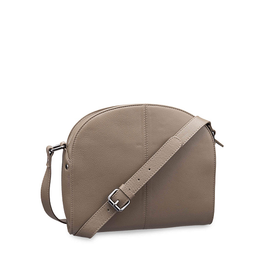 Женская сумка Dr.Koffer из натуральной кожи бежевая