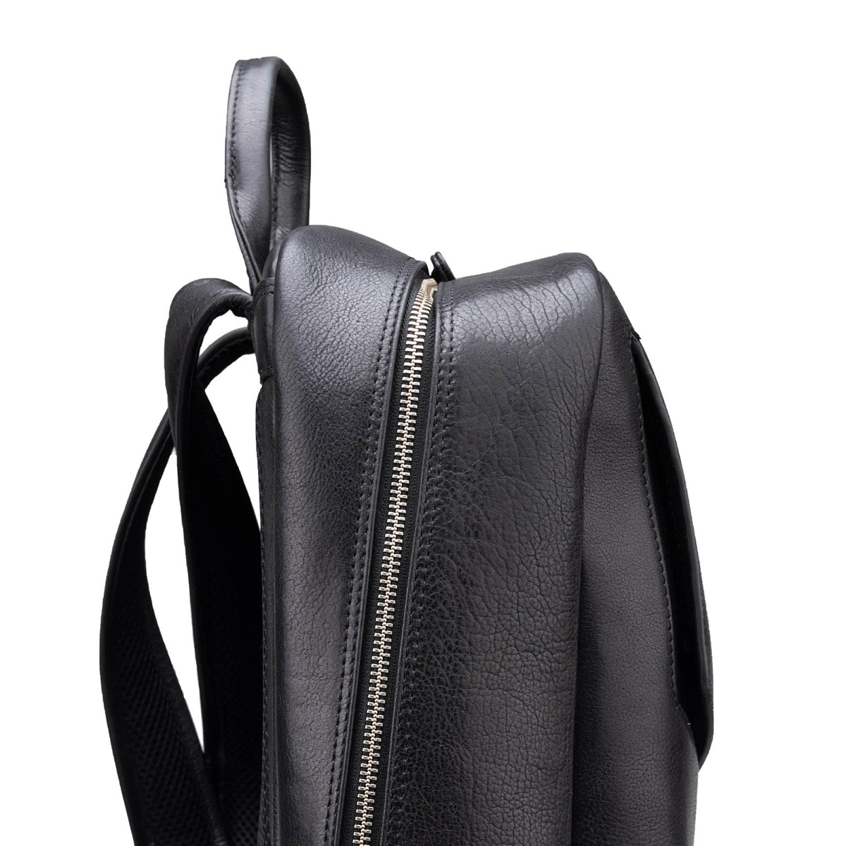 Рюкзак Dr.Koffer из натуральной кожи черный