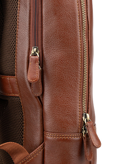 Рюкзак Dr. Koffer из натуральной кожи светло-коричневый