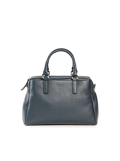 Женская сумка Dr. Koffer из натуральной кожи синяя