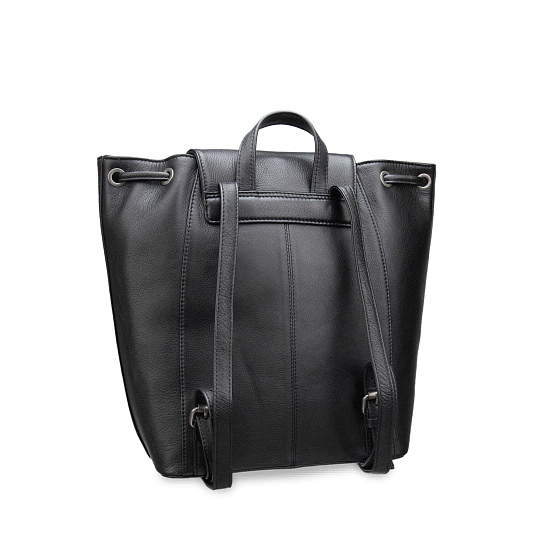 Рюкзак Dr.Koffer из натуральной кожи черный