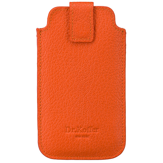 Кожаный чехол для iPhone с застежкой-хлястиком на скрытом магните Dr.Koffer X510368-170-63