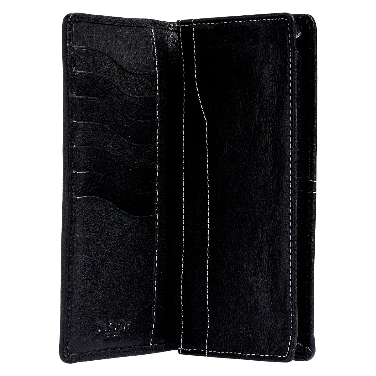 Портмоне Dr.Koffer из натуральной кожи черное