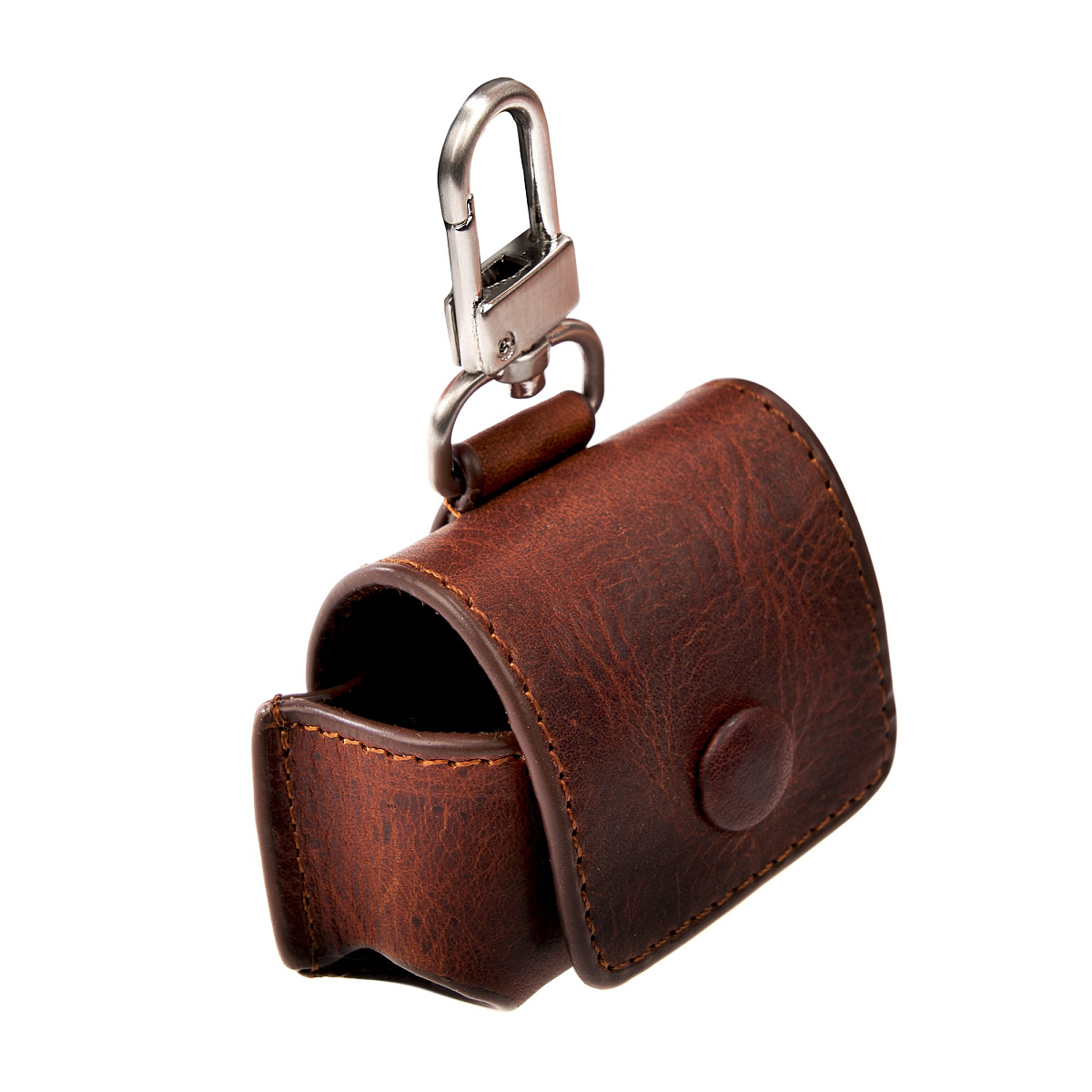 Чехол для AirPods из натуральной кожи коричневый Dr.Koffer