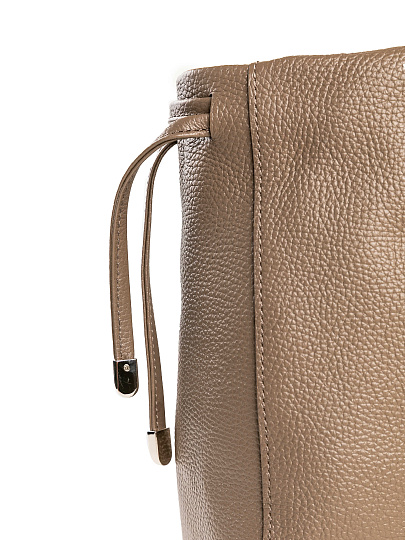 Женская сумка Dr. Koffer из натуральной кожи коричневая