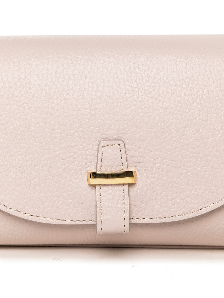 Женская сумка Dr. Koffer из натуральной кожи розовая