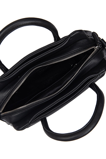 Женская сумка Dr.Koffer из натуральной кожи черная