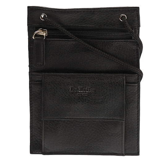 Нагрудный кошелек дорожный Dr.Koffer из натуральной кожи