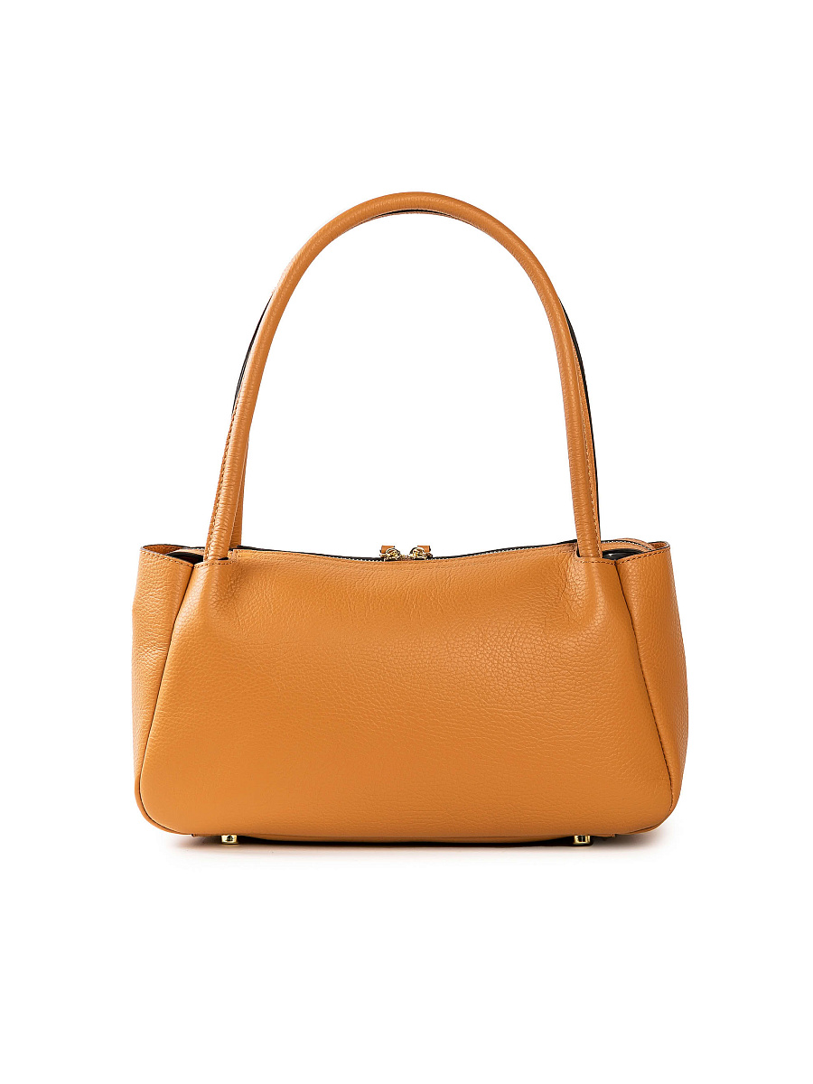 Женская сумка Dr. Koffer из натуральной кожи коричневая