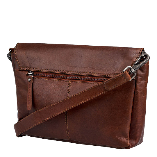 Женская сумка Dr.Koffer из натуральной кожи светло-коричневая