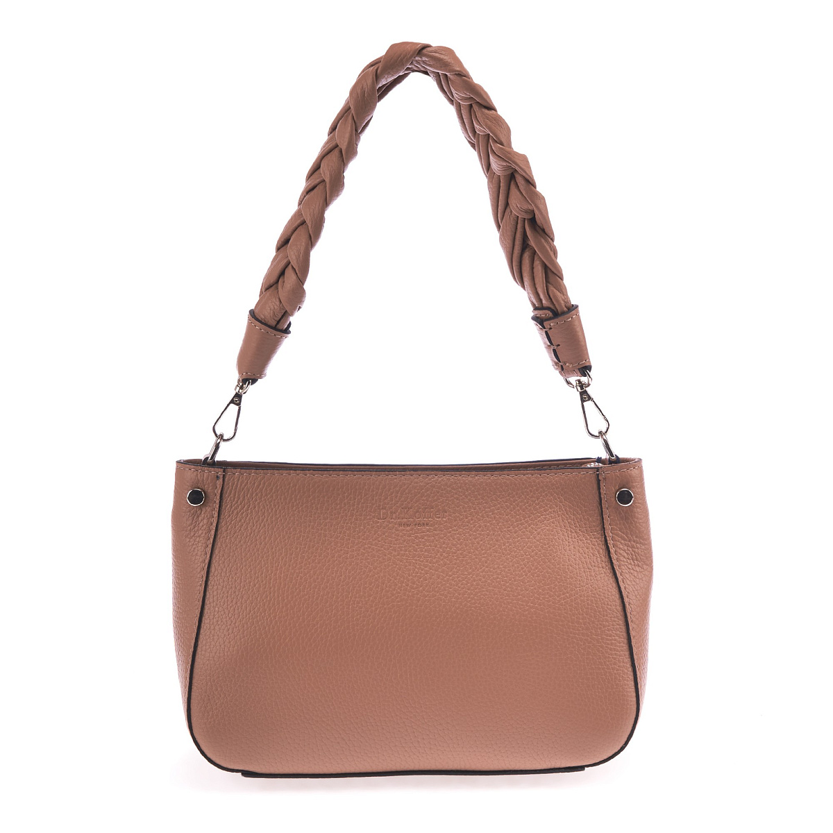 Женская сумка Dr. Koffer из натуральной кожи коричневая