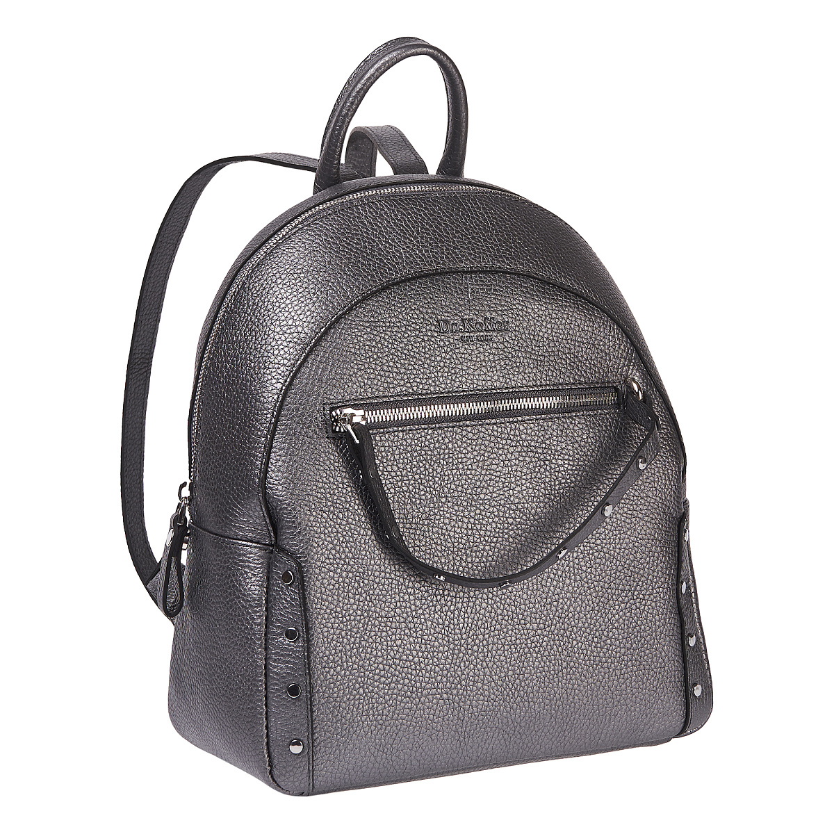 Серебристый рюкзак Dr. Koffer 5253L-82