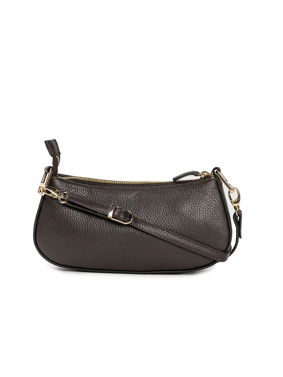 Женская сумка Dr. Koffer из натуральной кожи коричневая