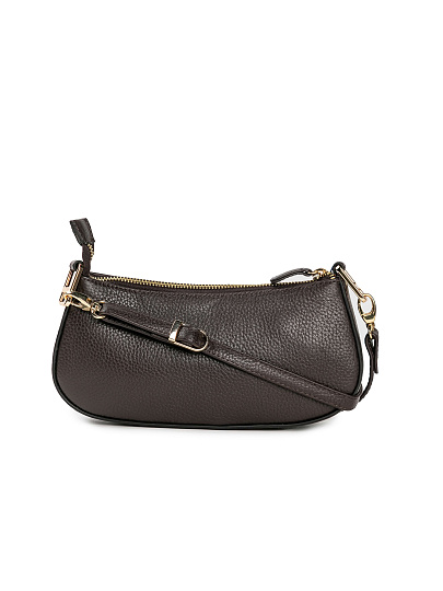 Женская сумка Dr. Koffer из натуральной кожи коричневая