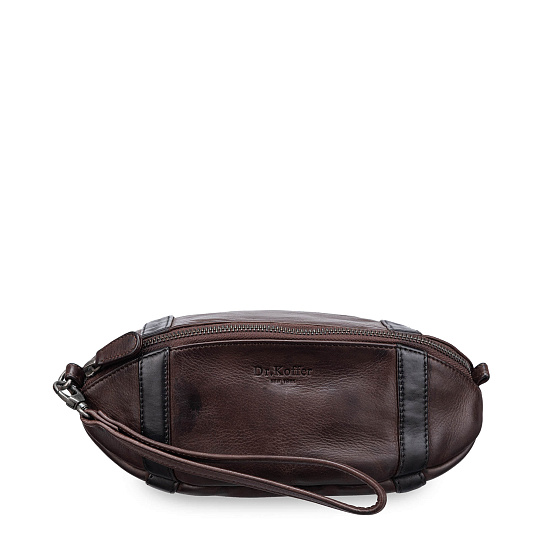 Несессер Dr.Koffer из натуральной кожи коричневый