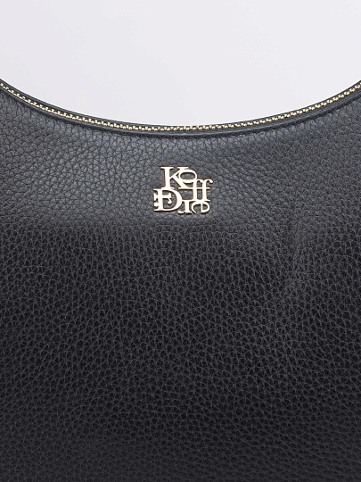 Женская сумка Dr. Koffer из натуральной кожи черная