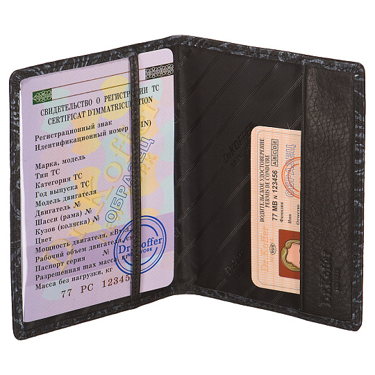 Обложка для паспорта "Готика" Dr.Koffer X510130-172-04