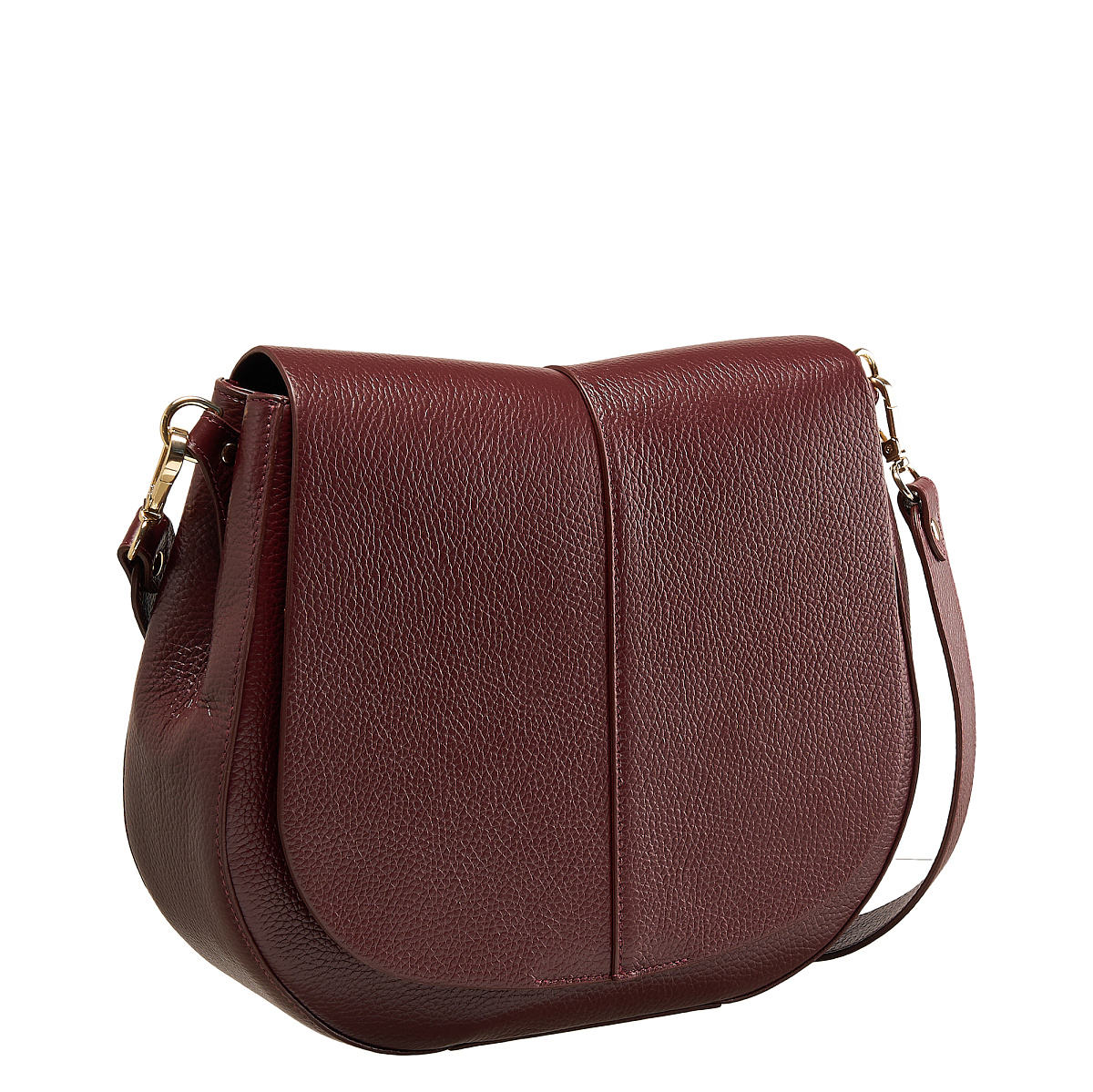 Женская сумка  Dr. Koffer из натуральной кожи фиолетовая