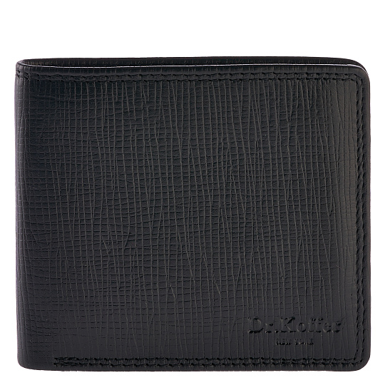 Портмоне Dr.Koffer из натуральной кожи черное