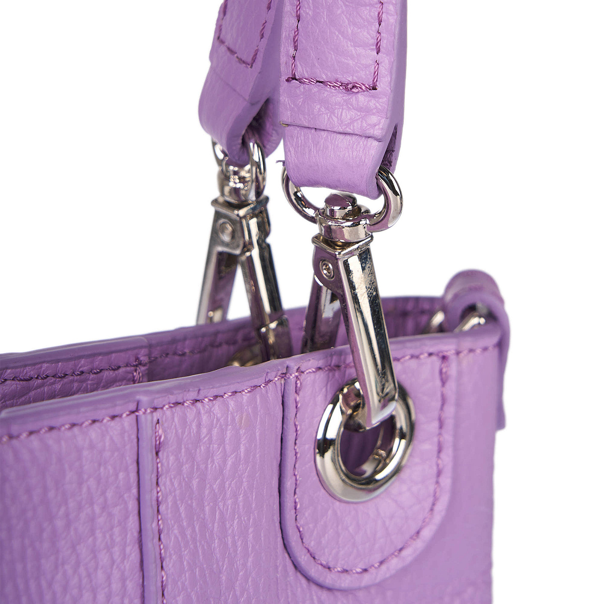 Женская сумка Dr. Koffer из натуральной кожи розовая