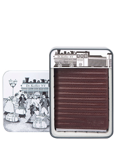 Обложка для паспорта из натуральной кожи Dr. Koffer