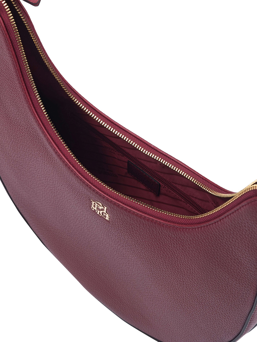 Женская сумка Dr. Koffer из натуральной кожи бордовая