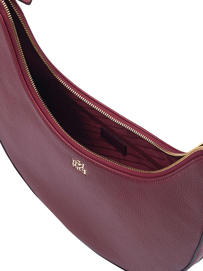 Женская сумка Dr. Koffer из натуральной кожи бордовая