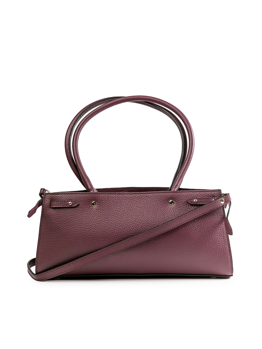 Женская сумка Dr.Koffer из натуральной кожи бордовая