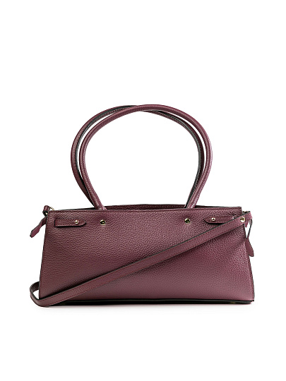 Женская сумка Dr.Koffer из натуральной кожи бордовая