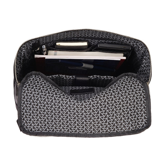 Рюкзак Dr.Koffer из натуральной кожи черный