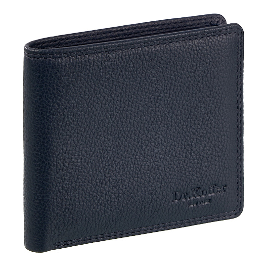 Портмоне Dr.Koffer из натуральной кожи синее